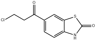 6-(3-chloropropanoyl)benzo[d]thiazol-2(3H)-one Structure
