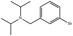 (3-Bromobenzyl)-diisopropylamine 구조식 이미지