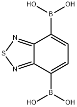 2,1,3-Benzothiadiazole-4,7-diboronic acid Structure