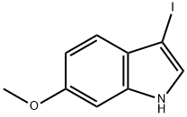 3-Iodo-6-methoxy-1H-indole Structure