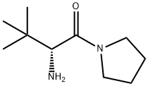 (R)-2-Amino-3-methyl-1-(pyrrolidin-1-yl)butan-1-one 구조식 이미지