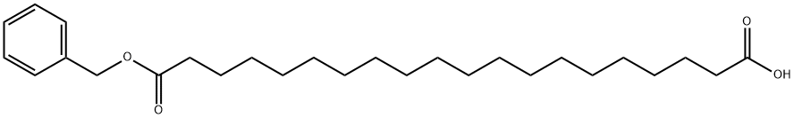20-(Benzyloxy)-20-oxoicosanoic acid 구조식 이미지