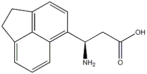 (R)-3-AMINO-3-(1,2-DIHYDROACENAPHTHYLEN-5-YL)PROPANOIC ACID Structure