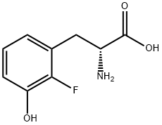 (2R)-2-AMINO-3-(2-FLUORO-3-HYDROXYPHENYL)PROPANOIC ACID Structure