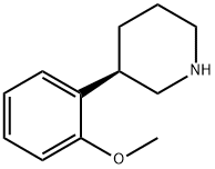 (R)-3-(2-methoxyphenyl)piperidine Structure