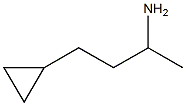 4-cyclopropylbutan-2-amine Structure