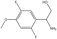 2-AMINO-2-(2,5-DIFLUORO-4-METHOXYPHENYL)ETHAN-1-OL Structure