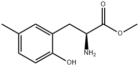 METHYL 2-AMINO-3-(2-HYDROXY-5-METHYLPHENYL)PROPANOATE 구조식 이미지