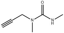 Urea, N,N'-dimethyl-N'-2-propyn-1-yl- Structure