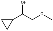 1-cyclopropyl-2-methoxyethan-1-ol Structure