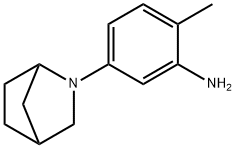 5-{2-azabicyclo[2.2.1]heptan-2-yl}-2-methylaniline 구조식 이미지