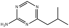 4-(iso-Butyl)-1,3,5-triazin-2-amine 구조식 이미지