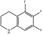 5,6,7-trifluoro-1,2,3,4-tetrahydroquinoline Structure