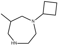 1-cyclobutyl-6-methyl-1,4-diazepane 구조식 이미지