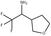 2,2,2-trifluoro-1-(oxolan-3-yl)ethan-1-amine 구조식 이미지
