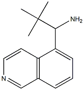 1-(5-ISOQUINOLYL)-2,2-DIMETHYLPROPYLAMINE Structure