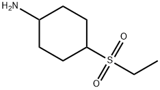 4-(ethanesulfonyl)cyclohexan-1-amine Structure