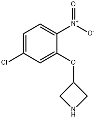 3-(5-Chloro-2-nitrophenoxy)azetidine Structure