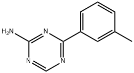 4-(3-Tolyl)-1,3,5-triazin-2-amine 구조식 이미지