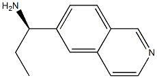 (1R)-1-(6-ISOQUINOLYL)PROPYLAMINE Structure