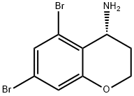 (R)-5,7-dibromochroman-4-amine Structure