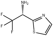 (S)-2,2,2-trifluoro-1-(thiazol-2-yl)ethan-1-amine Structure