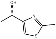 (1S)-1-(2-methyl-1,3-thiazol-4-yl)ethan-1-ol Structure