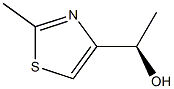 (1R)-1-(2-methyl-1,3-thiazol-4-yl)ethan-1-ol 구조식 이미지