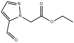 Ethyl (5-formyl-1H-pyrazol-1-yl)acetate Structure