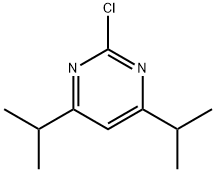 2-Chloro-4,6-diisopropylpyrimidine Structure