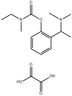 2-(1-(dimethylamino)ethyl)phenyl ethyl(methyl)carbamate 2,3-
dihydroxysuccinate Structure