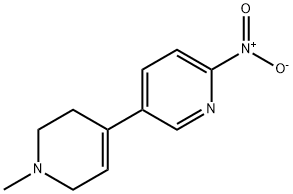 1'-methyl-6-nitro-1',2',3',6'-tetrahydro-3,4'-bipyridin Structure