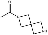 1-(2,6-diazaspiro[3.3]heptan-2-yl)ethan-1-one Structure