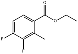 Ethyl 3,4-difluoro-2-methylbenzoate Structure