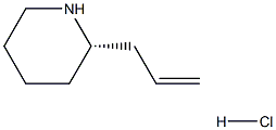 (2S)-2-PROP-2-ENYLPIPERIDINE HYDROCHLORIDE 구조식 이미지