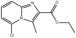 ethyl 5-chloro-3-methylimidazo[1,2-a]pyridine-2-carboxylate 구조식 이미지