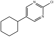 2-Chloro-5-(cyclohexyl)pyrimidine Structure