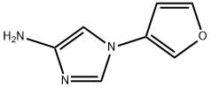 4-Amino-1-(3-furyl)imidazole Structure