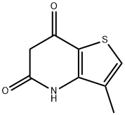 3-Methylthieno[3,2-b]pyridine-5,7(4H,6H)-dione 구조식 이미지