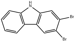 2,3-dibromo-9H-Carbazole Structure