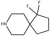 1,1-difluoro-8-azaspiro[4.5]decane 구조식 이미지