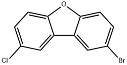 2-Bromo-8-chlorodibenzofuran Structure