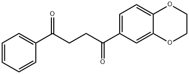 1-(2,3-dihydrobenzo[b][1,4]dioxin-6-yl)-4-phenylbutane-1,4-dione 구조식 이미지