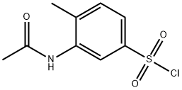 3-acetamido-4-methylbenzene-1-sulfonyl chloride Structure