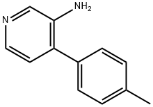 3-AMINO-4-(4-TOLYL)PYRIDINE Structure