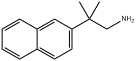 2-methyl-2-(naphthalen-2-yl)propan-1-amine Structure