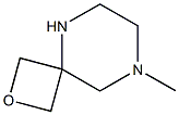 8-methyl-2-oxa-5,8-diazaspiro[3.5]nonane Structure