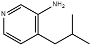 4-(ISO-BUTYL)PYRIDIN-3-AMINE 구조식 이미지