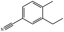 3-ethyl-4-methylbenzonitrile Structure