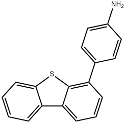 4-(4-Dibenzothienyl)benzenamine 구조식 이미지